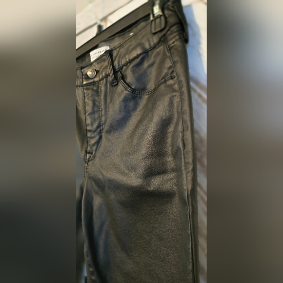 Social Standard Sanctuary Slick Black Coated Jeans - Picture 8 of 12